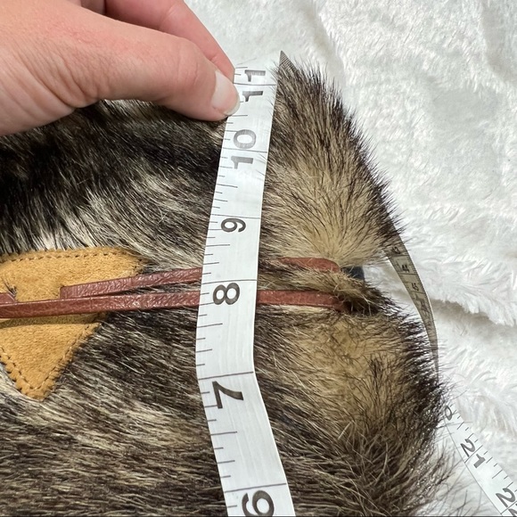 Pajar Canada Kim Red Fox Pony Hair Fur Winter Boots Size 38 - Picture 14 of 15